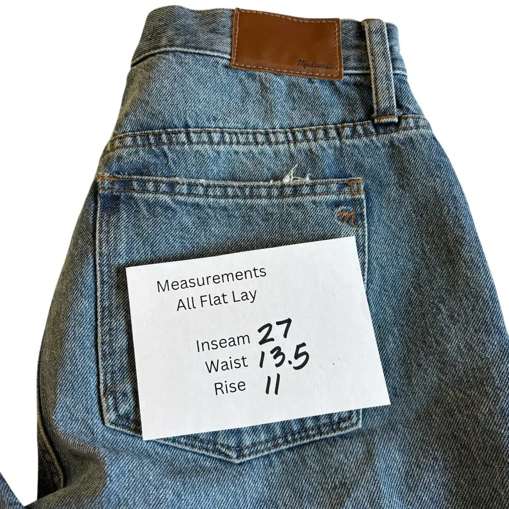 Madewell‎ Classic Straight Leg Womens Size 27
